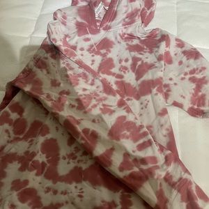 Lululemon all yours fleece tie dye hoodie